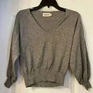 Line + Dot V-neck Sweater